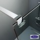 Διαχωριστικό Ντουζιέρας Panel 100 (99-102εκ) Clean-Glass Chrome